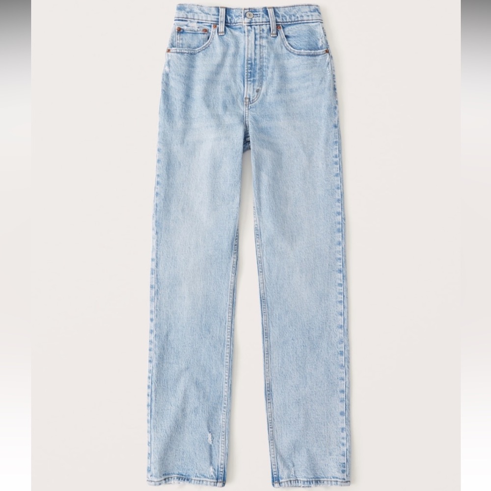 Abercrombie & Fitch 90s Ultra High Rise Straight